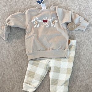 Kids Beige and Cream Matching Set